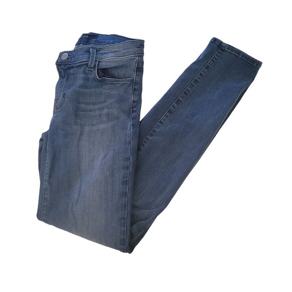 J Brand Utopia Skinny Leg Jeans Womens Size 25 Low Rise Medium Wash Denim Pants - Picture 1 of 6